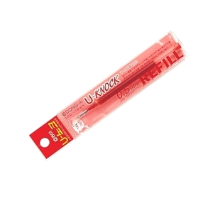 25512) 유노크펜심리필 빨강색 (0.5mm/1개)